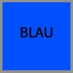 Boiliefarbe Blau