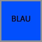 Boiliefarbe Blau