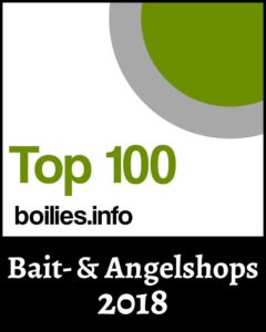 Top 100 2018 Bait und Angelshop Siegel