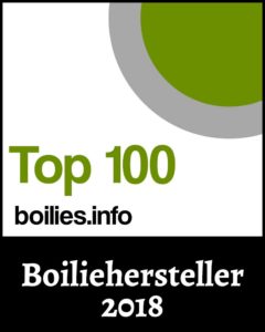 Top 100 2018 Boiliehersteller Siegel